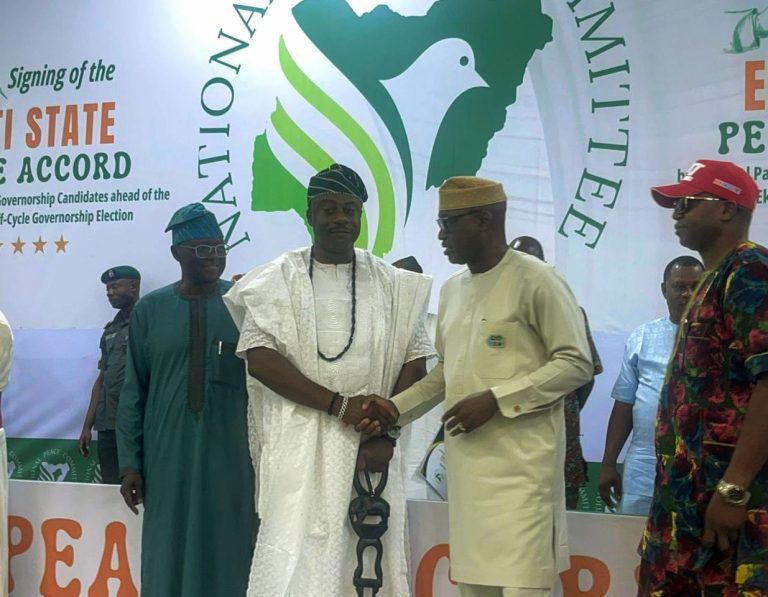 Ekiti 2026: Accord Candidate Falegan Urges Peace, Neutrality Ahead of June 20 PollBy Francis Adewumi